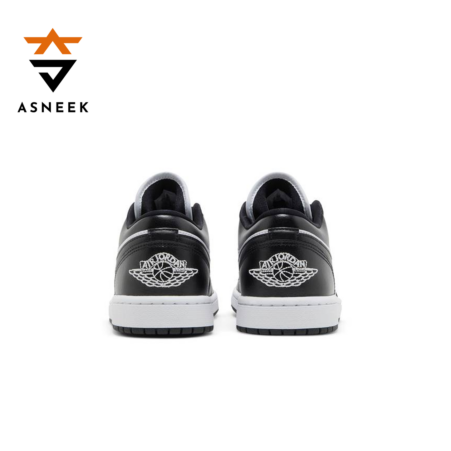 ASNEEK Air Jordan 1 Low – Black/white
