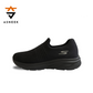 Skechers Black Slip-On Walking Shoes